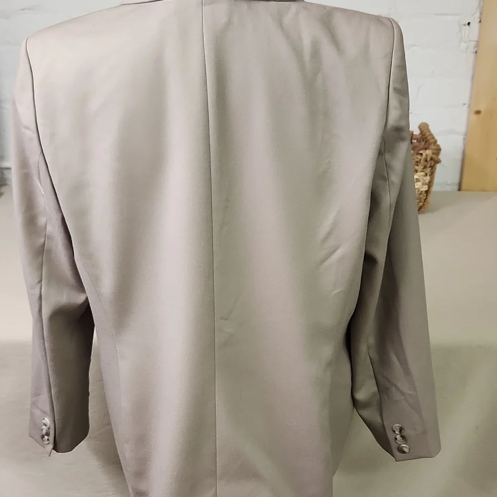 Pendleton Wool Blazer in Light Tan Size 16
